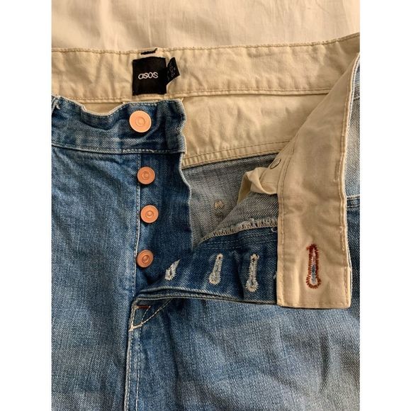 ASOS Light blue Mens Jeans - Picture 7 of 10